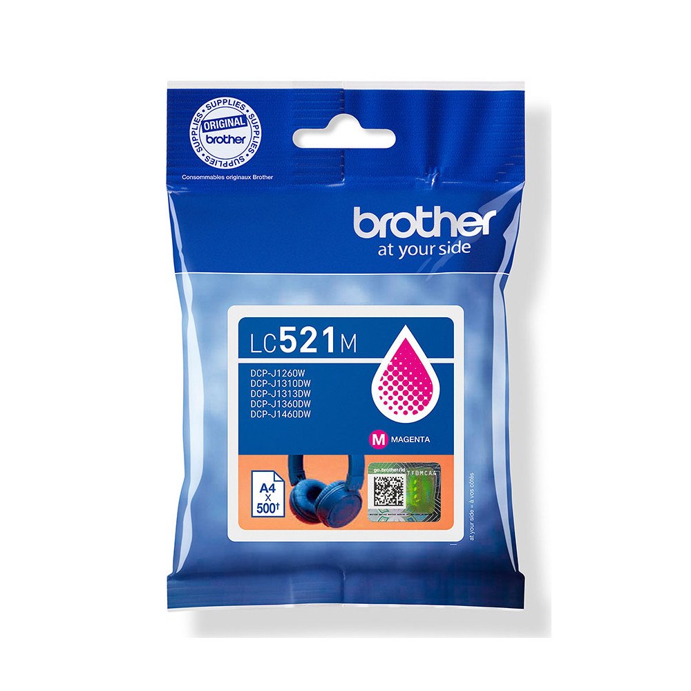 Brother Ink LC521M LC-521 Magenta