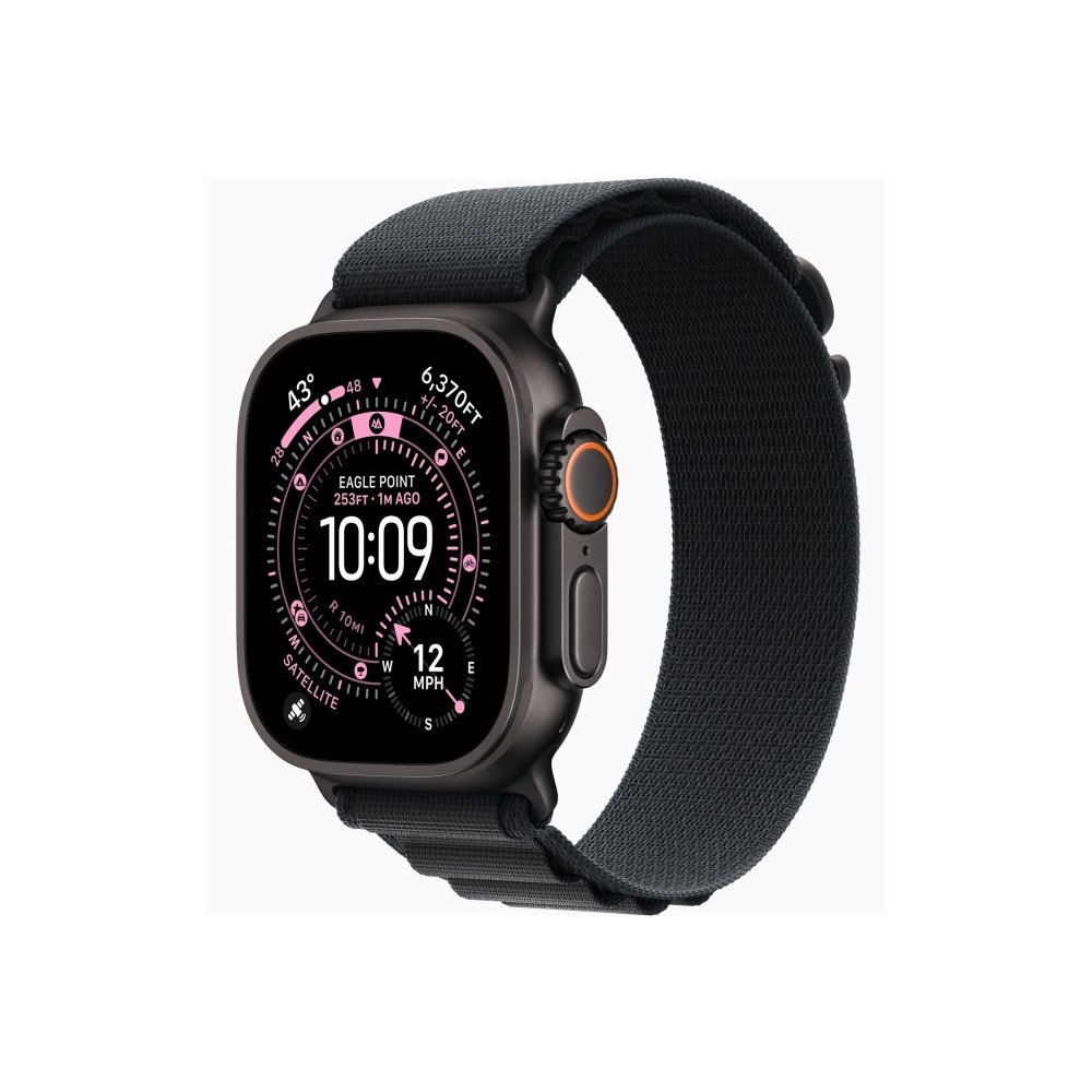 Apple Apple Watch Ultra 3 - svart titan - Ja smart klocka med Alpine Loop - svart - 64 GB