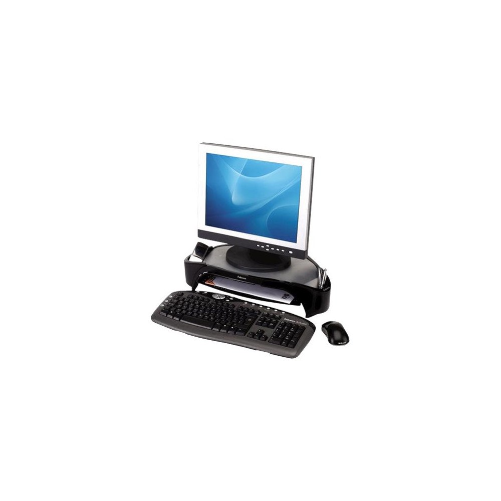 FELLOWES Skärmställ Fellowes Smart Suites Plus, 3 höjdlägen, med låda