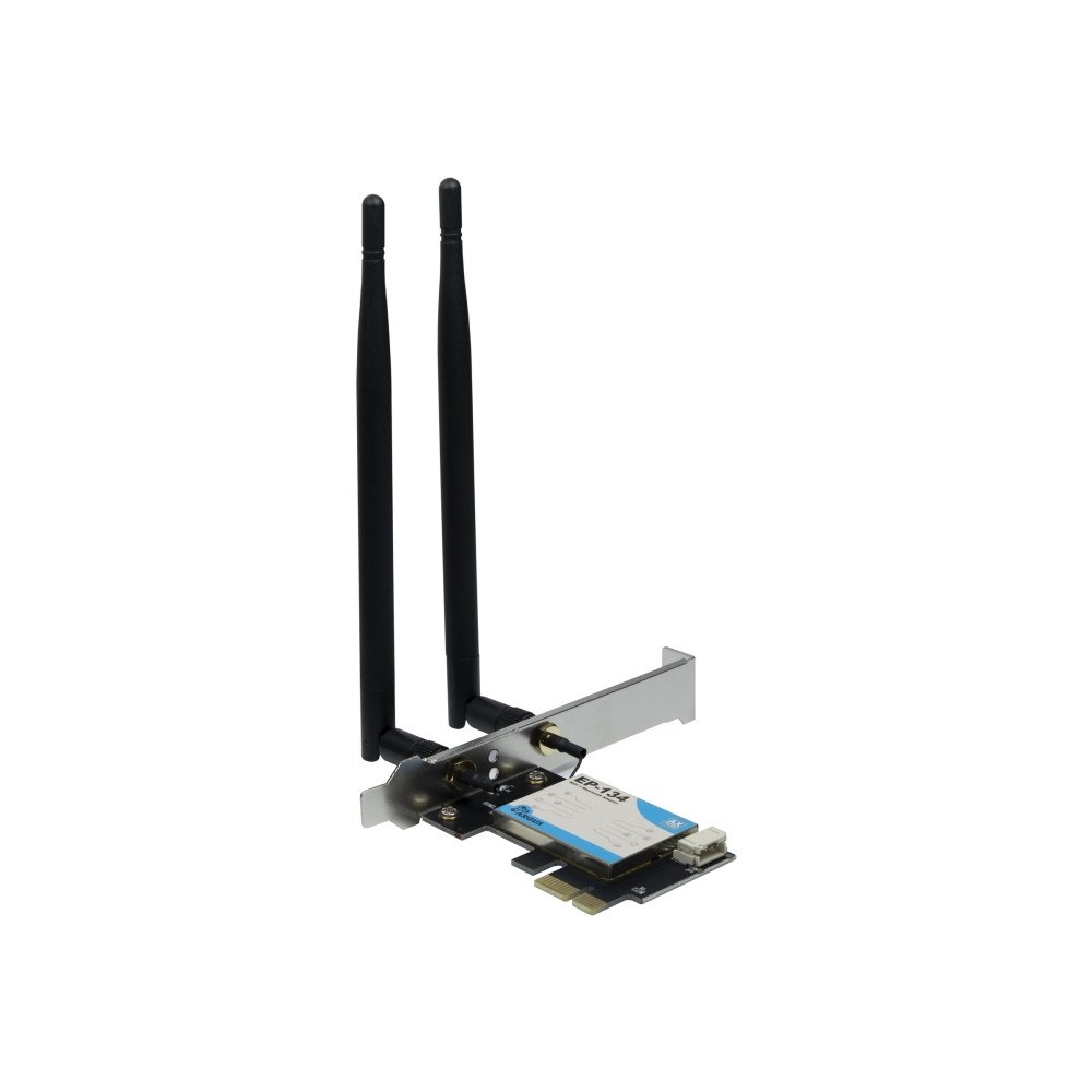 Inter-Tech Elektronik Handels Argus EP-134 - nätverksadapter - PCIe / USB 2.0