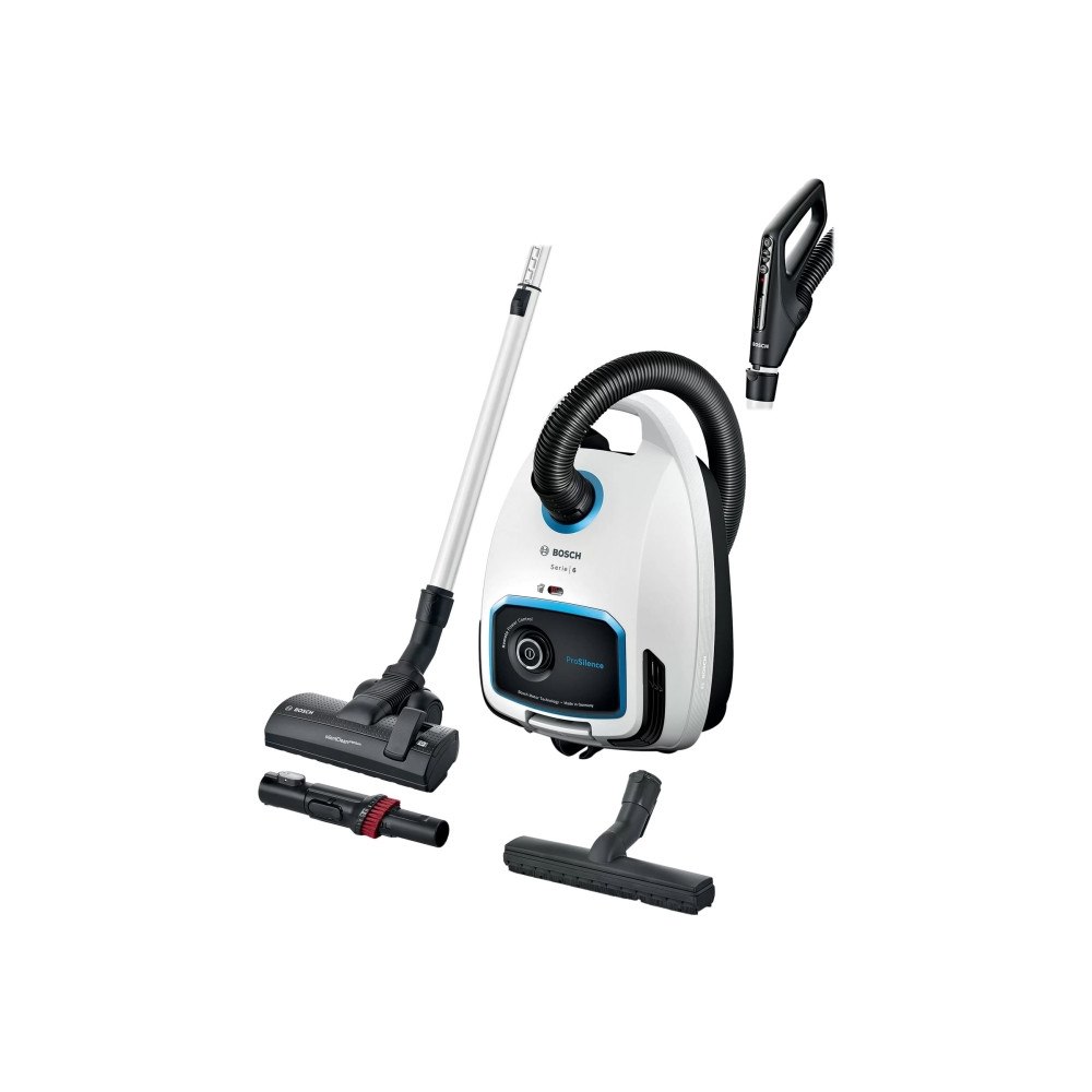 Bosch Bosch Serie | 6 BGB6SIL1 ProSilence - dammsugare - med behållare - vit