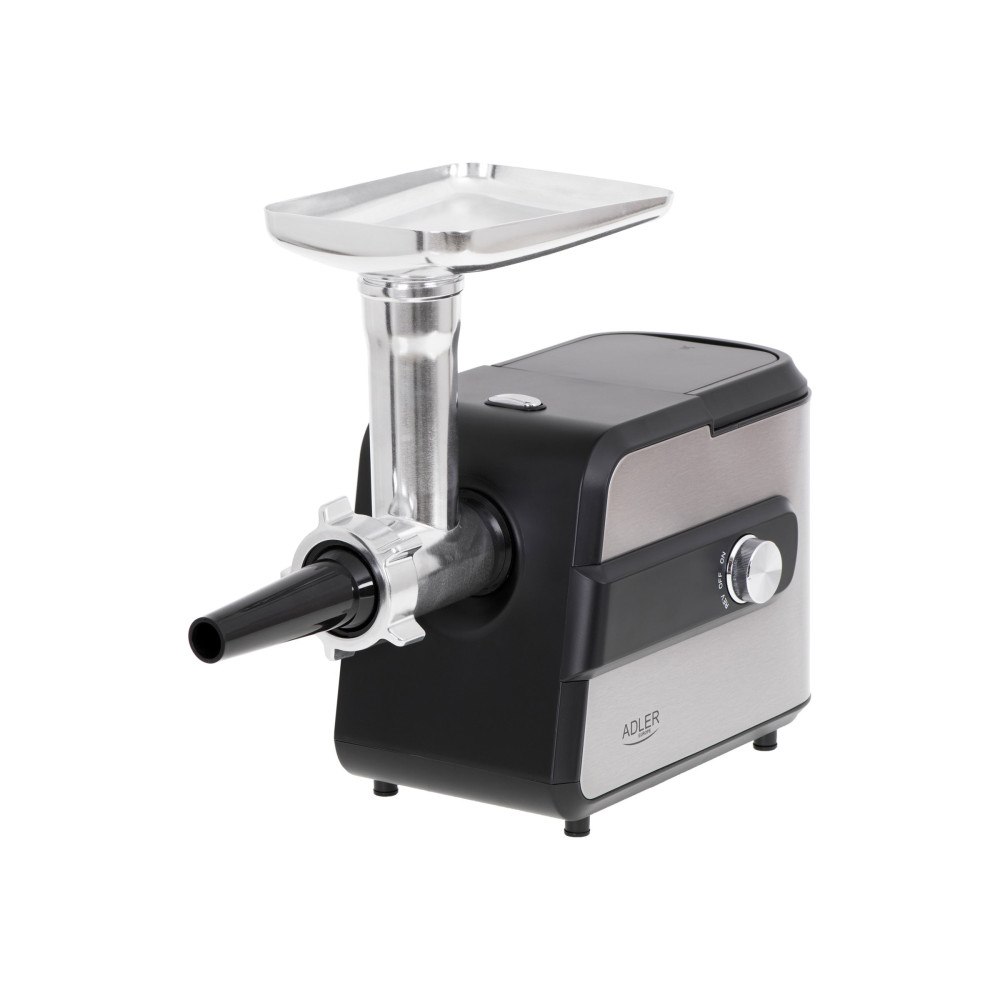 ADLER Adler AD 4813 - köttkvarn - svart/silver