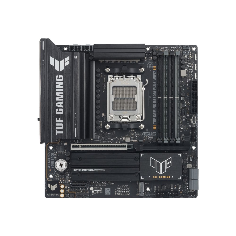 ASUS ASUS TUF GAMING B850M-PLUS WIFI7 - moderkort - micro ATX - Socket AM5 - AMD B850