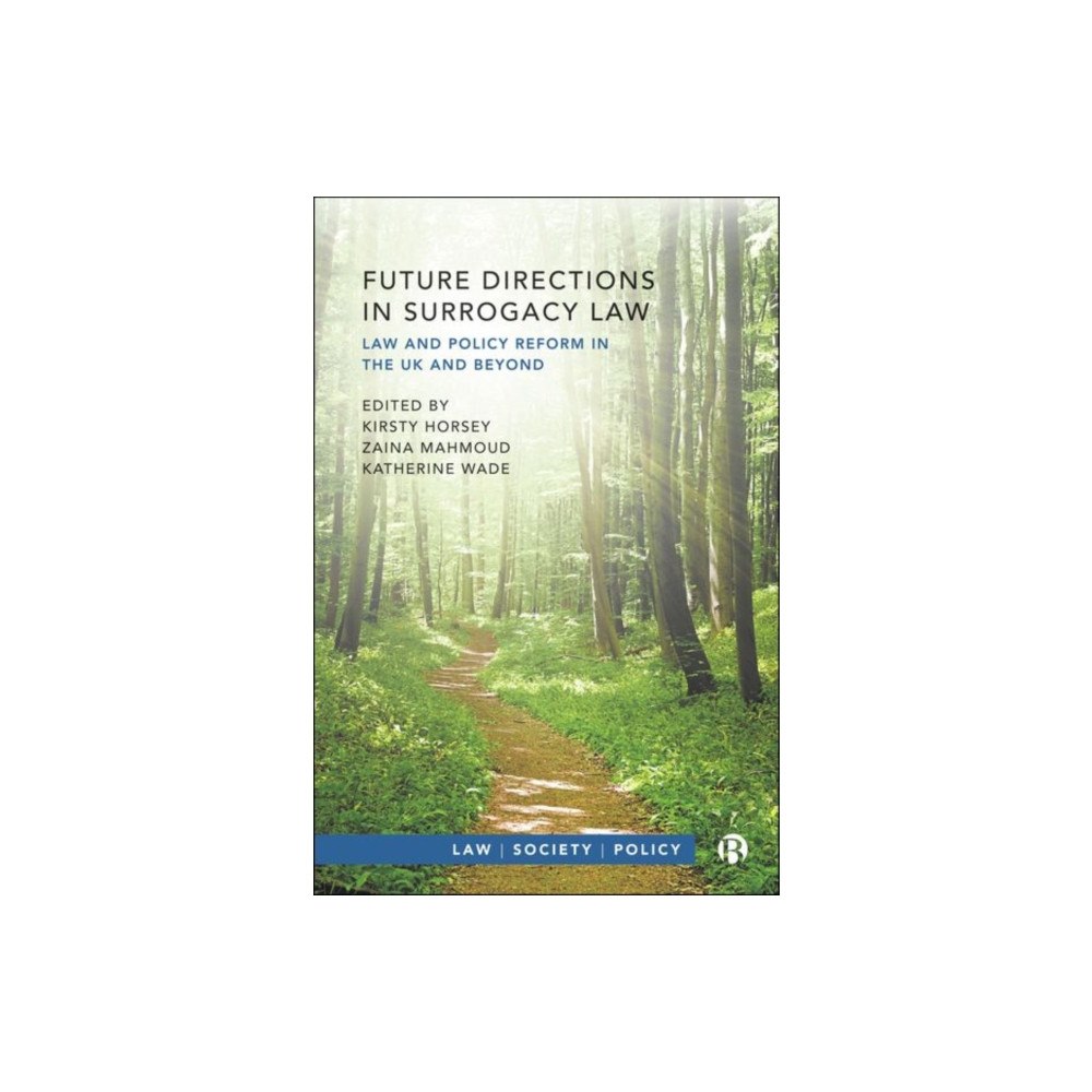 Bristol University Press Future Directions in Surrogacy Law (inbunden, eng)