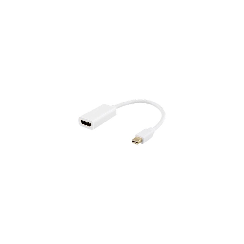 Deltaco DELTACO DP-HDMI46 - videokort - DisplayPort / HDMI - 20 cm