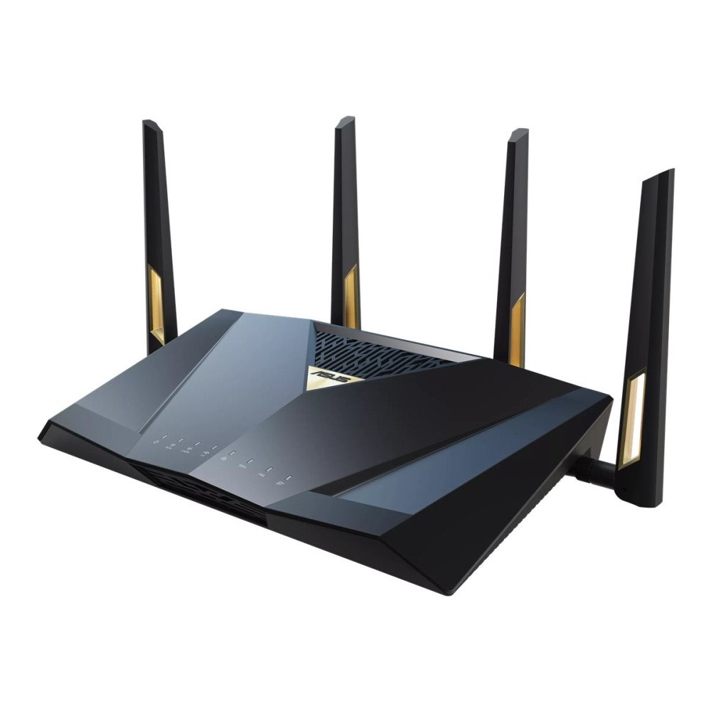 ASUS ASUS RT-BE88U - trådlös router - Wi-Fi 7 - skrivbordsmodell