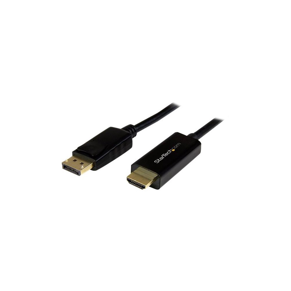 StarTech.com StarTech.com DisplayPort till HDMI-konverterarkabel - 5 m - 4K - adapterkabel - DisplayPort / HDMI - 5 m