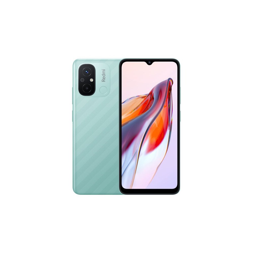 Xiaomi Xiaomi Redmi 12C - mintgrön - 4G pekskärmsmobil - 64 GB - GSM