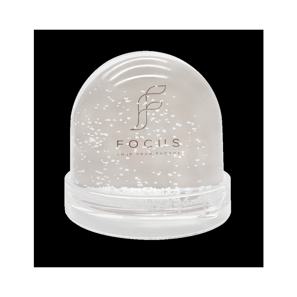 FOCUS Focus Christmas Photo globe acrylic