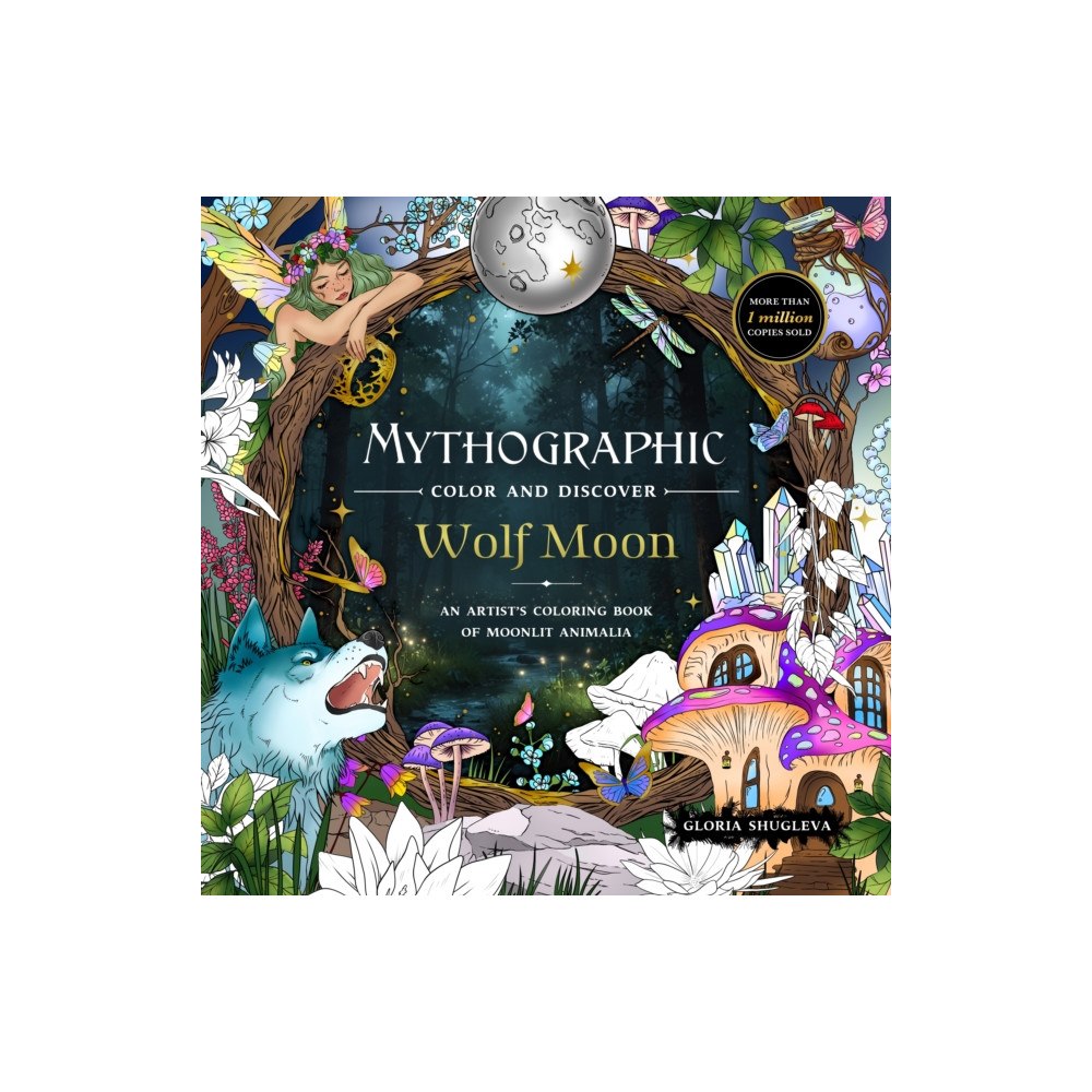 Castle Point Books Mythographic Color and Discover: Wolf Moon (häftad, eng)