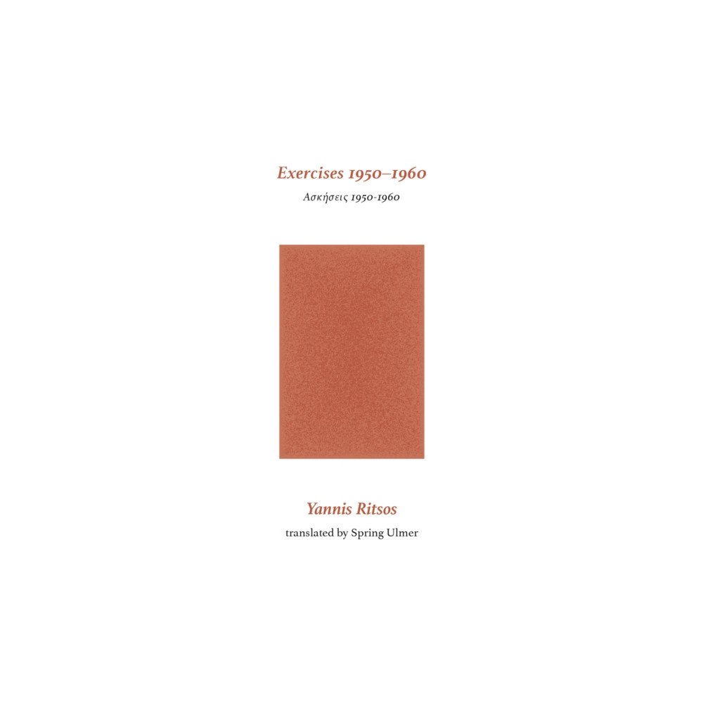 Ugly Duckling Presse Exercises 1950–1960 (häftad, eng)