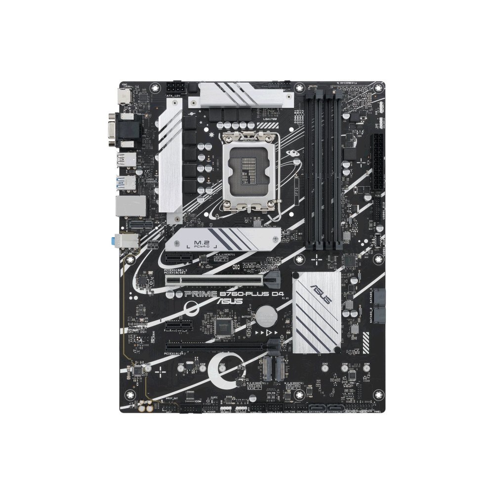 ASUS ASUS PRIME B760-PLUS D4 - moderkort - ATX - LGA1700-uttag - B760