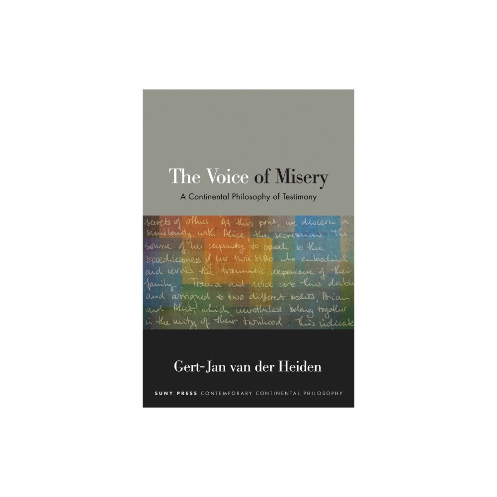 State University of New York Press The Voice of Misery (häftad, eng)