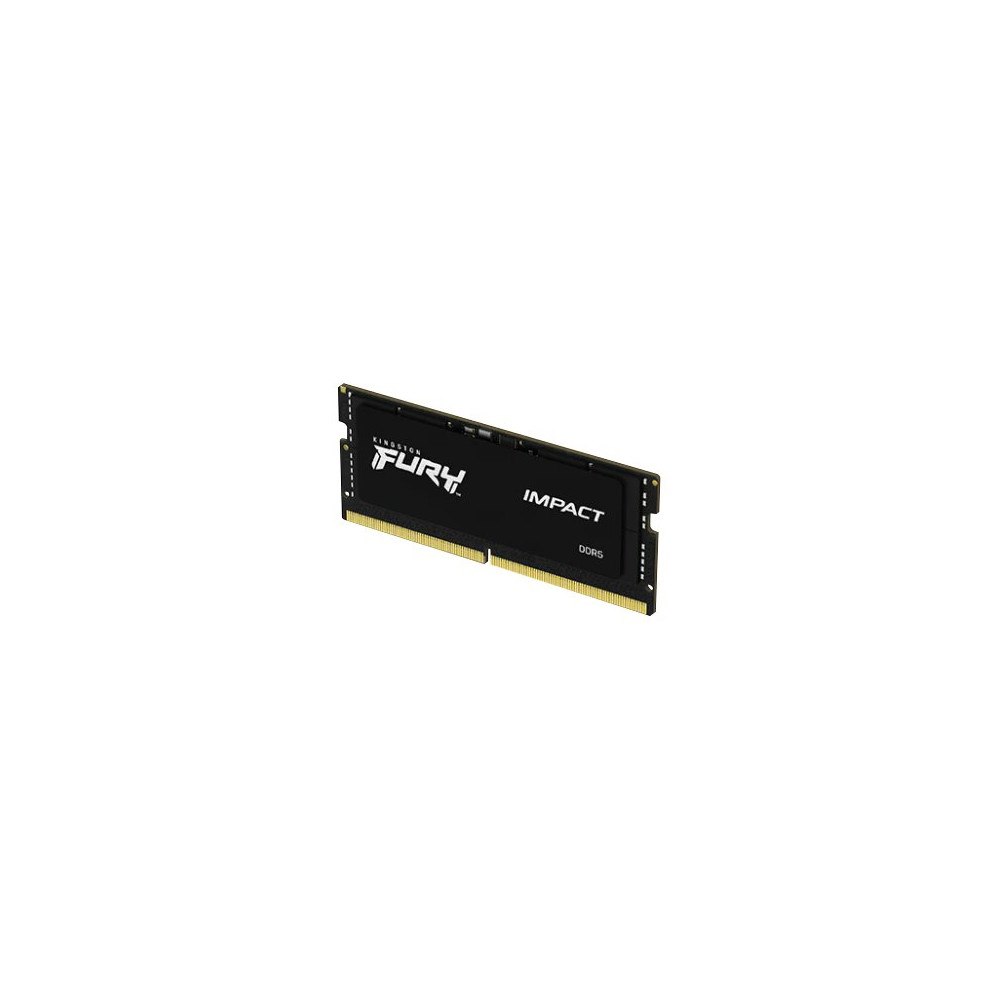Kingston Technology Kingston FURY Impact - DDR5 - modul - 8 GB - SO DIMM 262-pin - 4800 MHz / PC5-38400 - ej buffrad