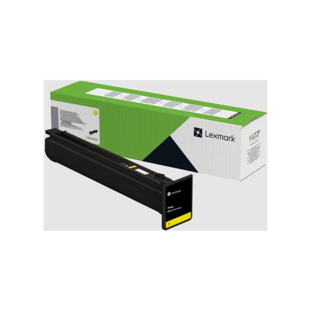 LEXMARK Lexmark - gul - original - tonerkassett - LCCP, LRP