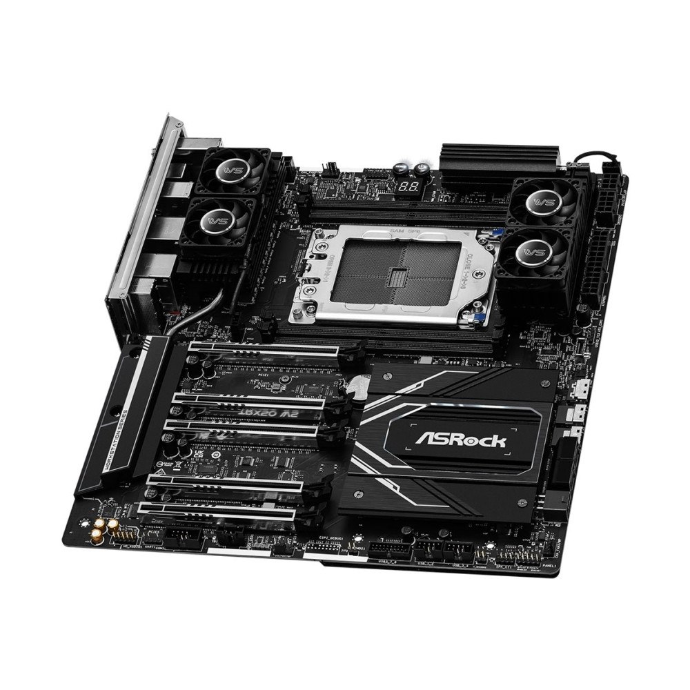 ASRock ASRock TRX50 WS - moderkort - utökad ATX - Socket sTR5 - AMD TRX50