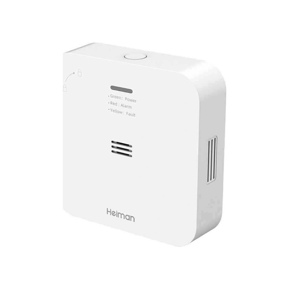 Heiman Heiman Intelligent WiFi kolmonoxidvarnare Heiman WS-720ES Tu...