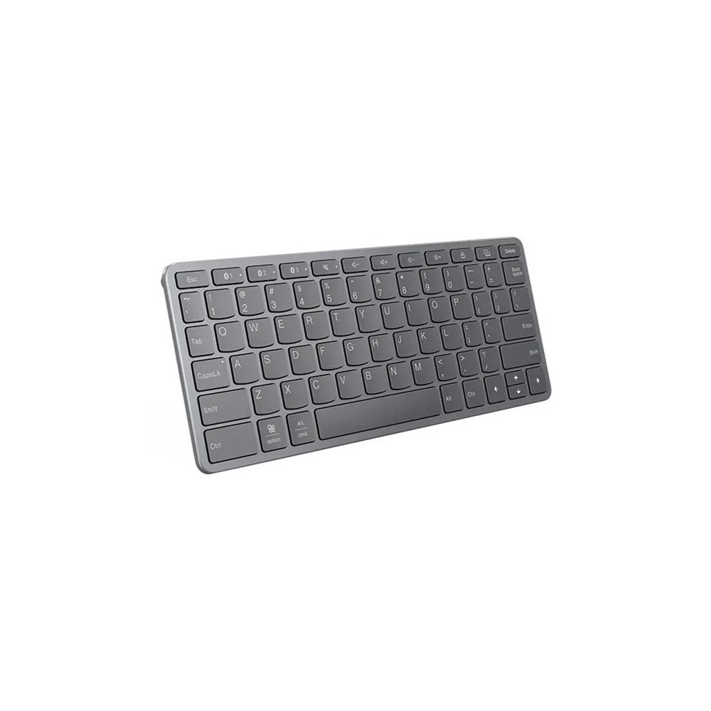 Lenovo Lenovo KB331U - tangentbord - flera enheter - QWERTY - USA, internationellt - luna gray Inmatningsenhet