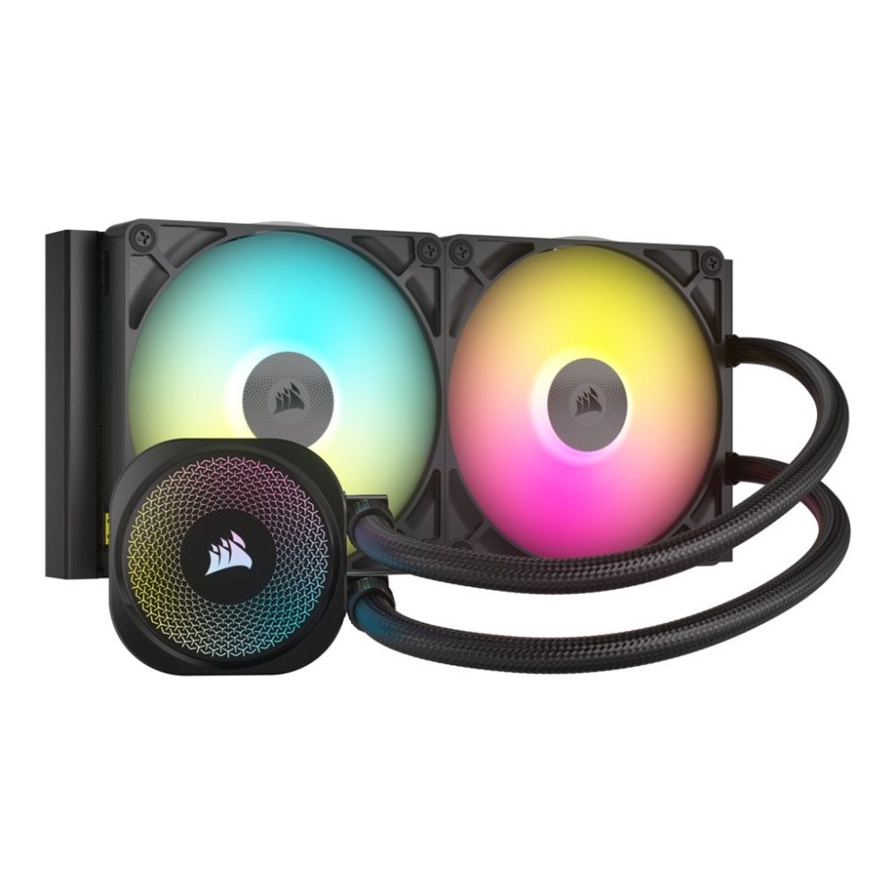 Corsair Microsystems CORSAIR iCUE Link TITAN 280 RX RGB - kylsystem med vätska till processorn