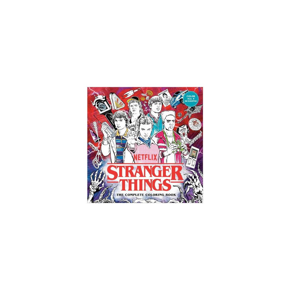 Penguin Random House USA/Använd 81173 Stranger Things: The Complete Coloring Book (Color All Five Seasons!) (häftad, eng)