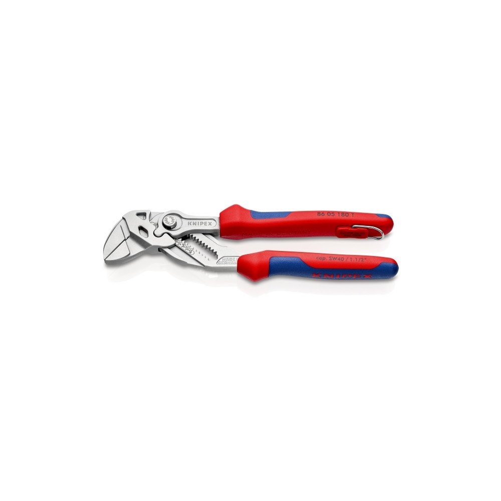 Knipex Knipex 86 05 180 T, Glidledstång, 8 mm, 4 cm, Kromvanadinstå...