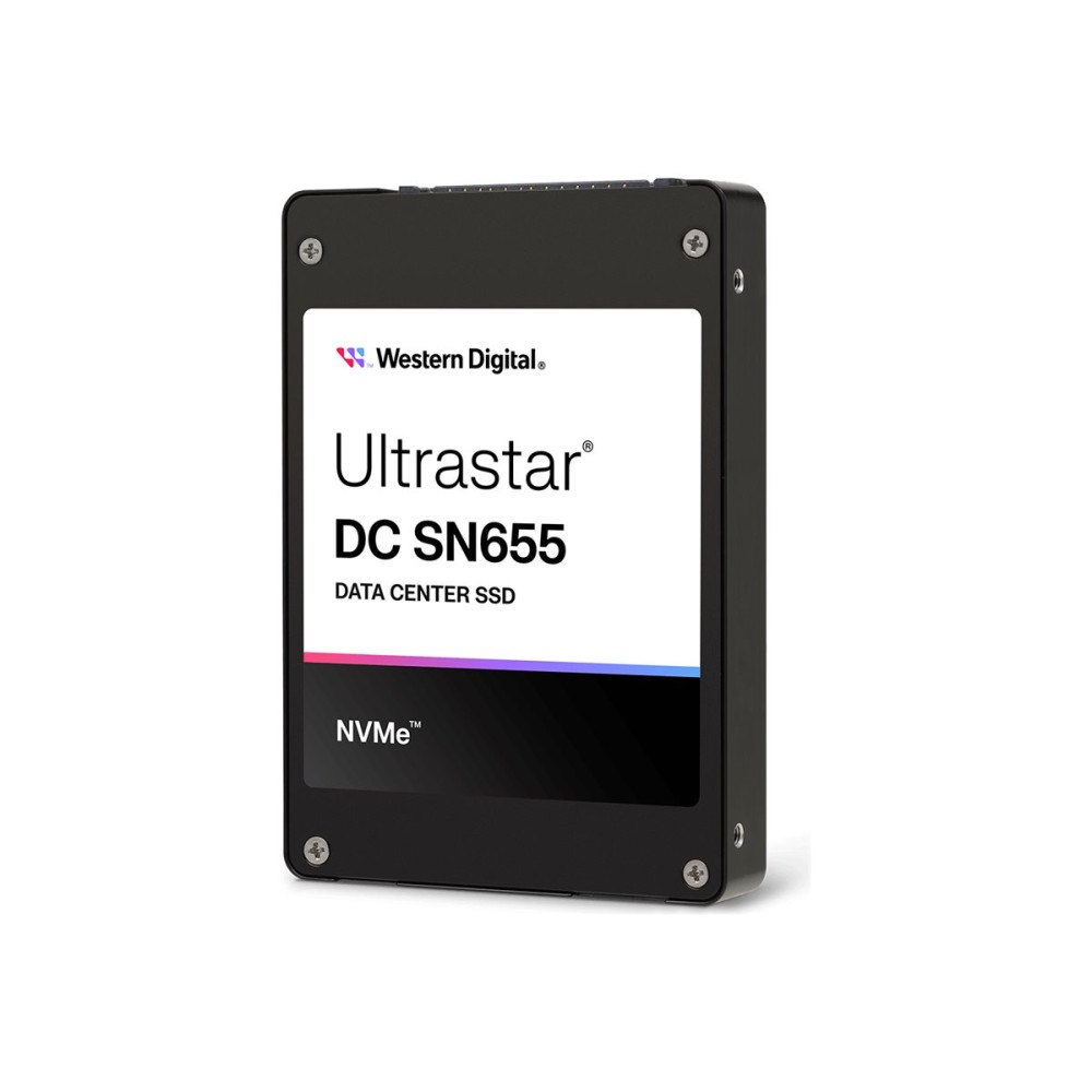 Western Digital WD Ultrastar DC SN655 WUS5EA1A1ESP7E3 - SSD - 15.36 TB - U.3 PCIe 4.0 (NVMe)