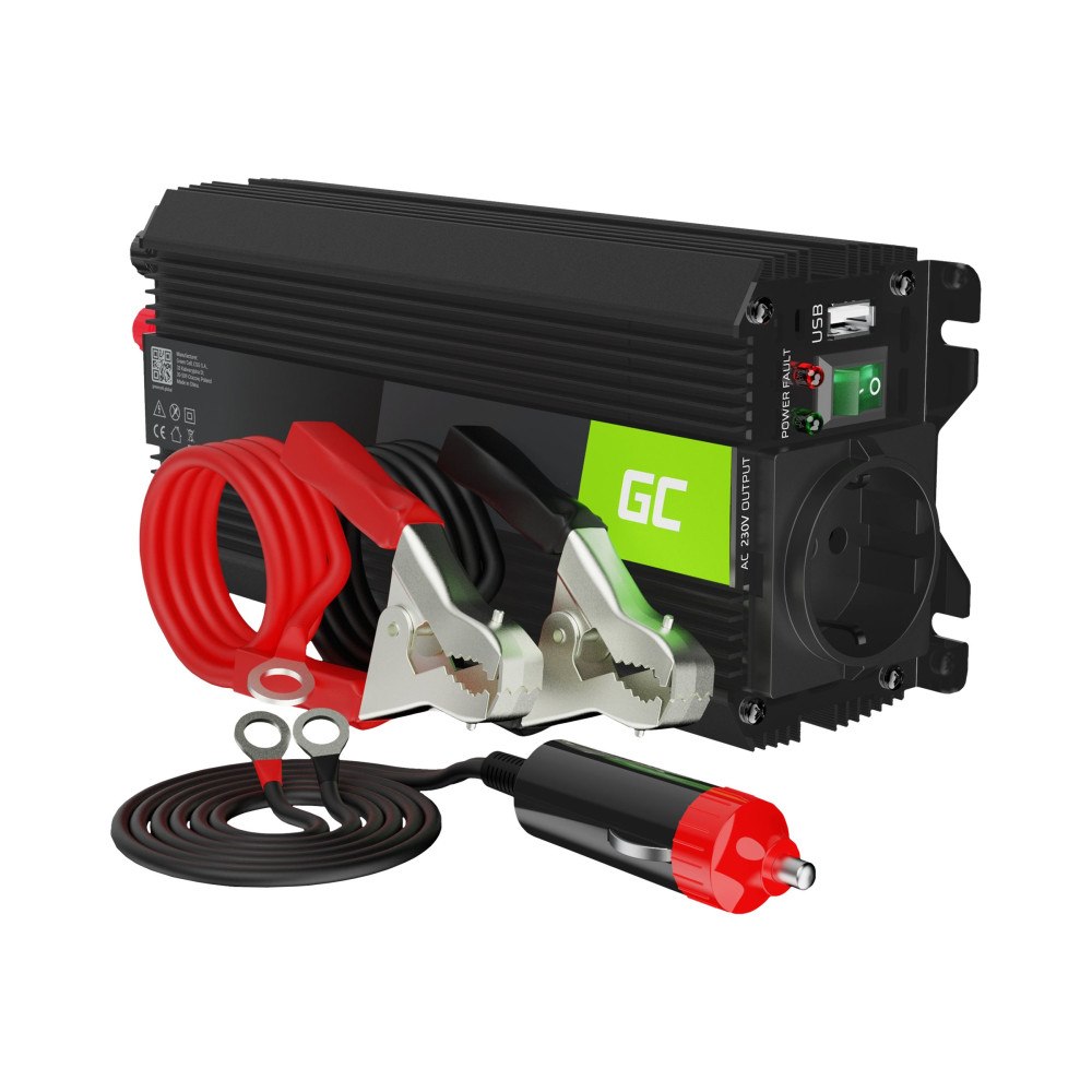 Green Cell Green Cell PRO INVGC03 - DC-AC-omriktare - 500 Watt