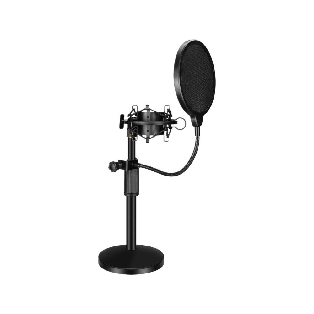 Mozos Mozos-mikrofon: skrivbordsstativ, popfilter, antivibrationsk...