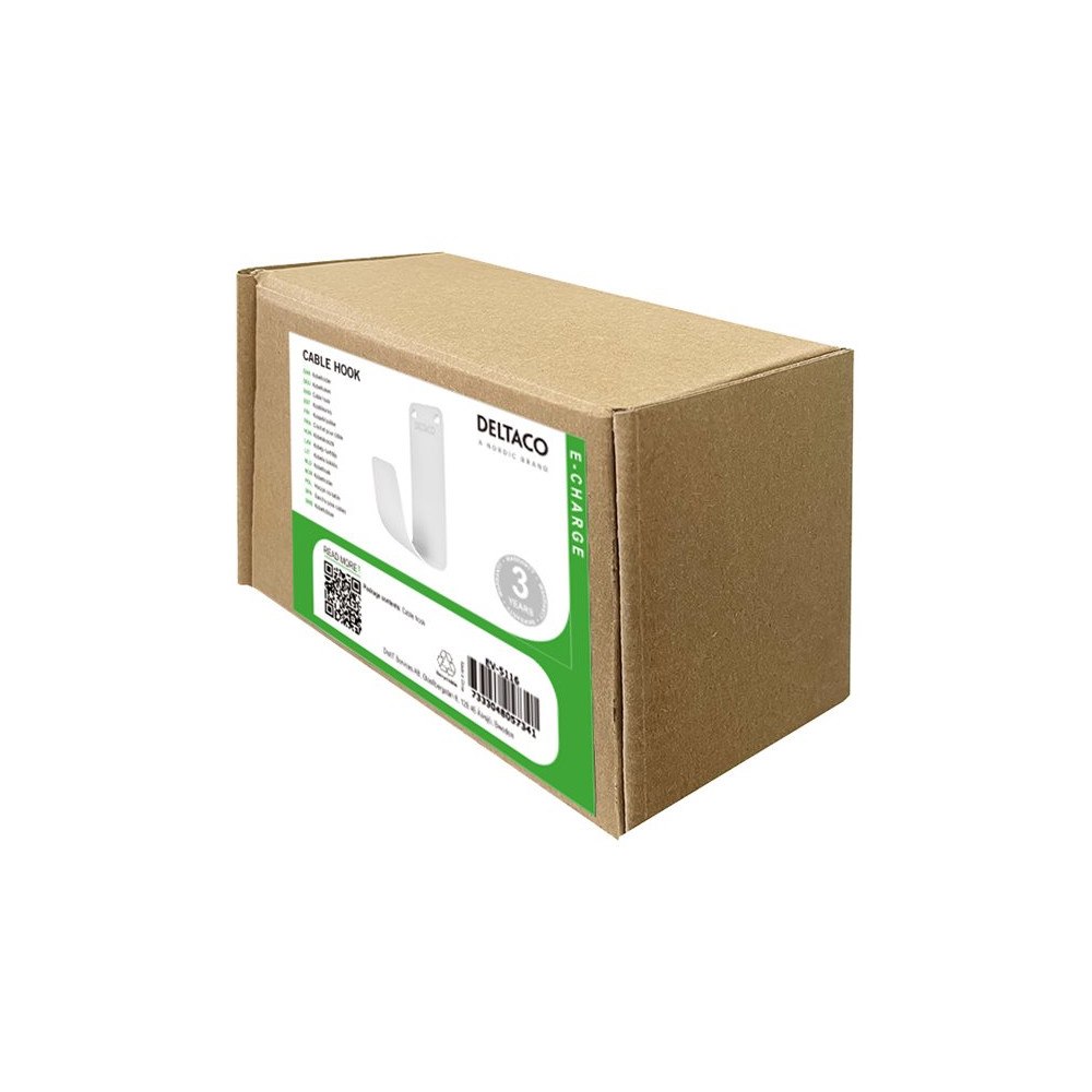 Deltaco DELTACO e-Charge kabelhållare för laddningskabel