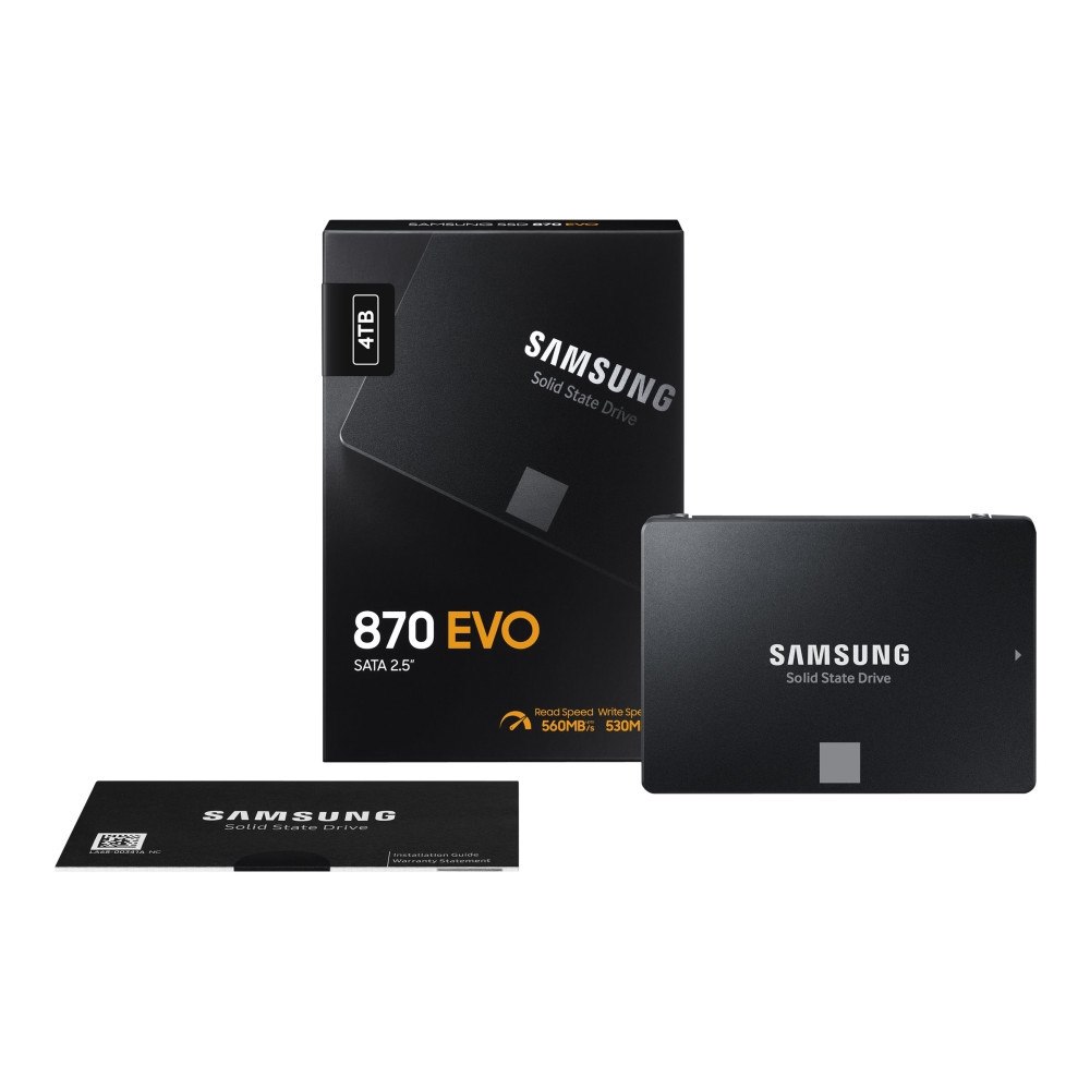 SAMSUNG Samsung 870 EVO MZ-77E4T0B - SSD - 4 TB - SATA 6Gb/s