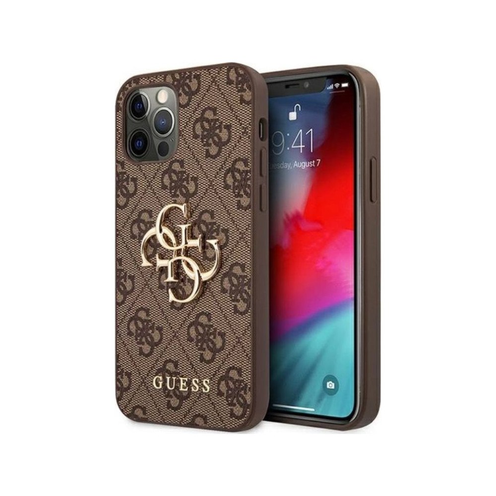 Guess Guess Guess GUHCP12M4GMGBR iPhone 12/12 Pro 6,1" brązowy/bro...