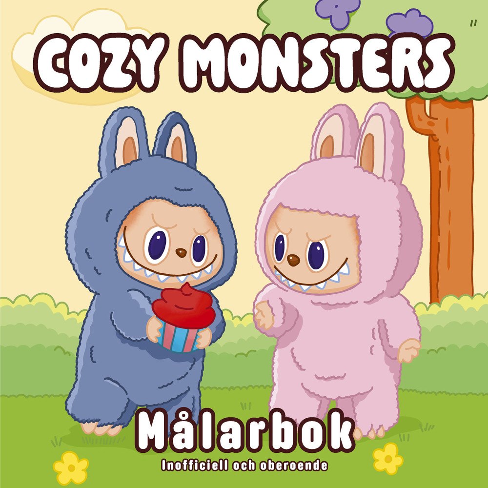 Tukan Förlag Målarbok : Cozy monsters