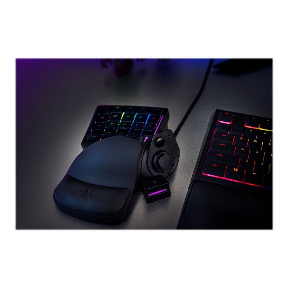 Razer Razer Tartarus V2 - tangentsats - med rullningshjul, 8-way directional thumbpad Inmatningsenhet