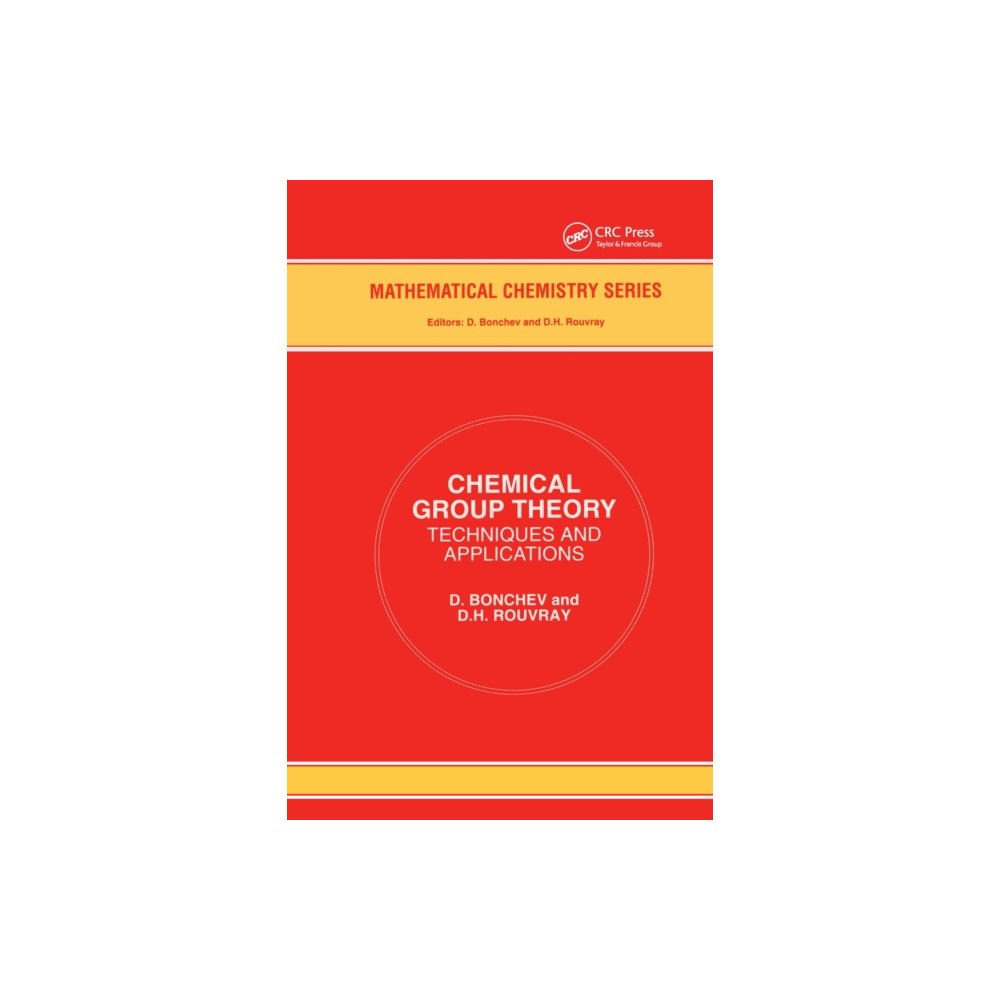 Gordon and Breach Chemical Group Theory (inbunden, eng)