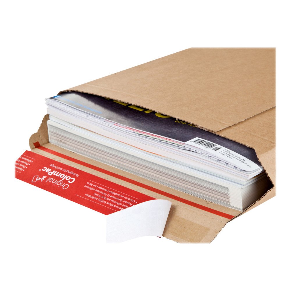 Colompac ColomPac CP 010 - postsäck - 353 x 518 mm - öppen ände - brun - paket med 20