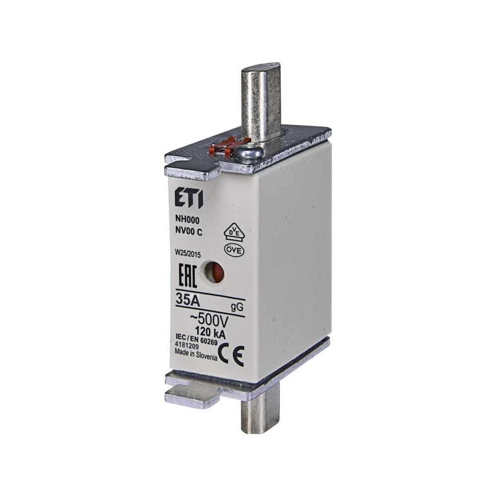 Eti-Polam Eti-Polam Säkringslänk KOMBI NH00C 35A gG/gL 500V WT-00C 004...