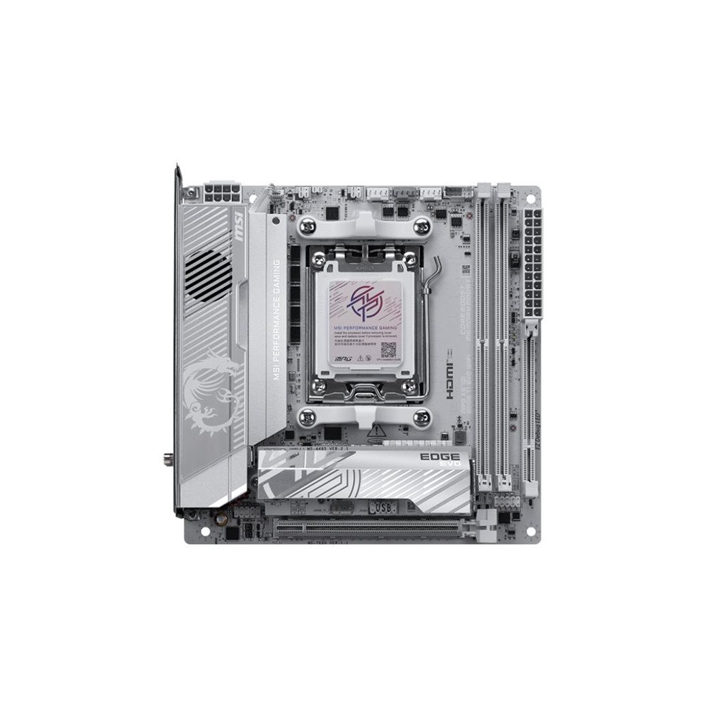 MSI MSI MPG X870I EDGE TI EVO WIFI - moderkort - mini ITX - Socket AM5 - AMD X870