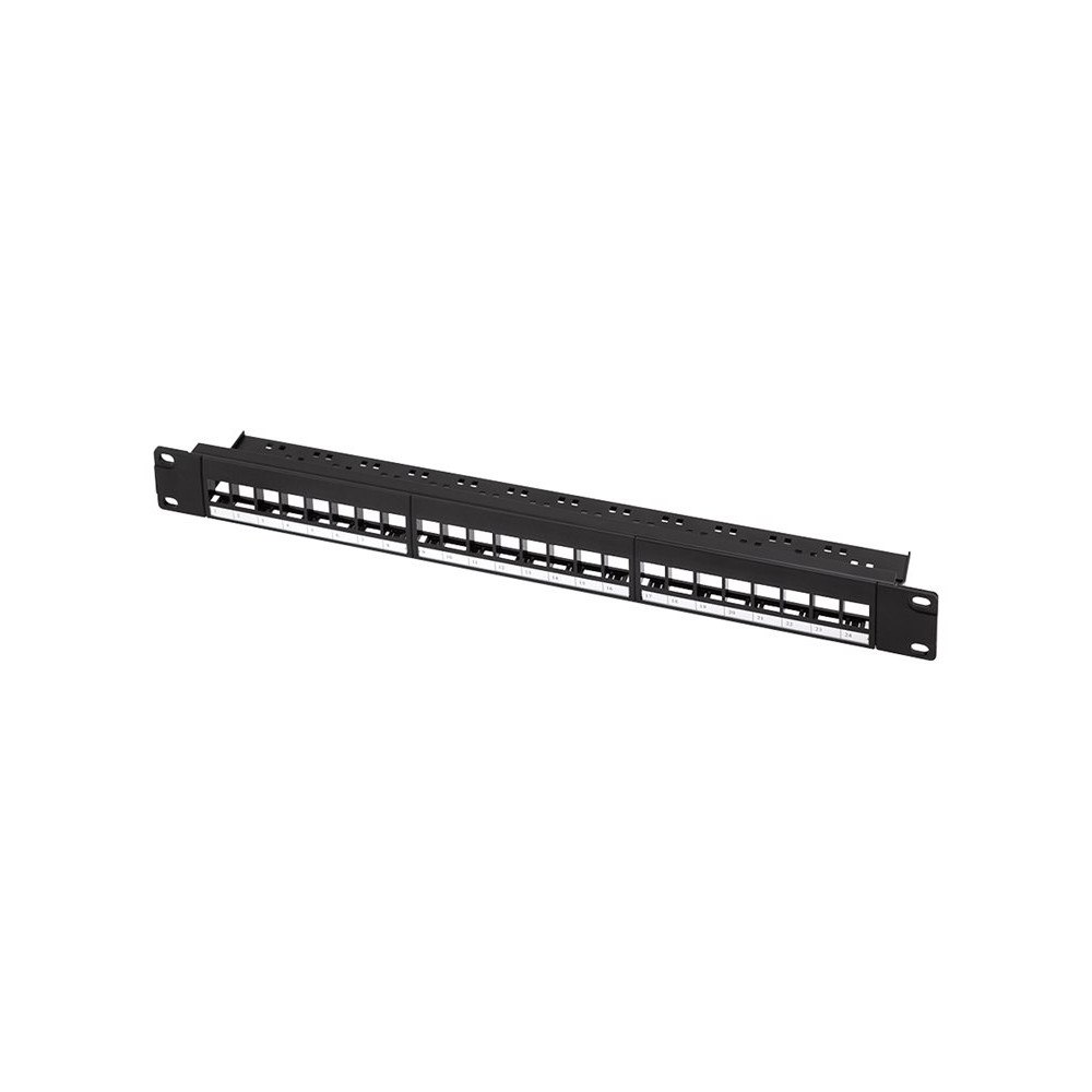2direct LogiLink Professional blank keystone-patchpanel - 1U - 19"