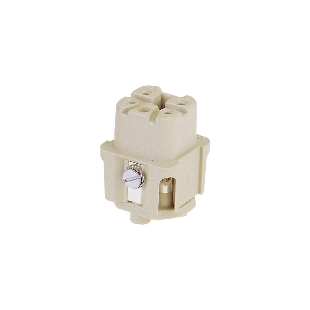 Harting HARTING M8 hankontakt 4-polig rak