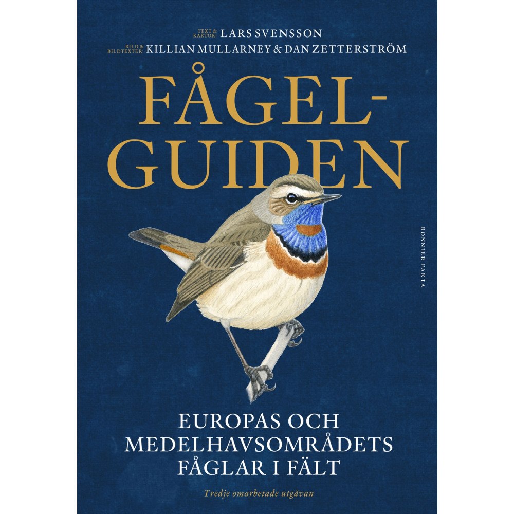 Lars Svensson Fågelguiden : Europas och Medelhavsområdets fåglar i fält (häftad) (Skadad)