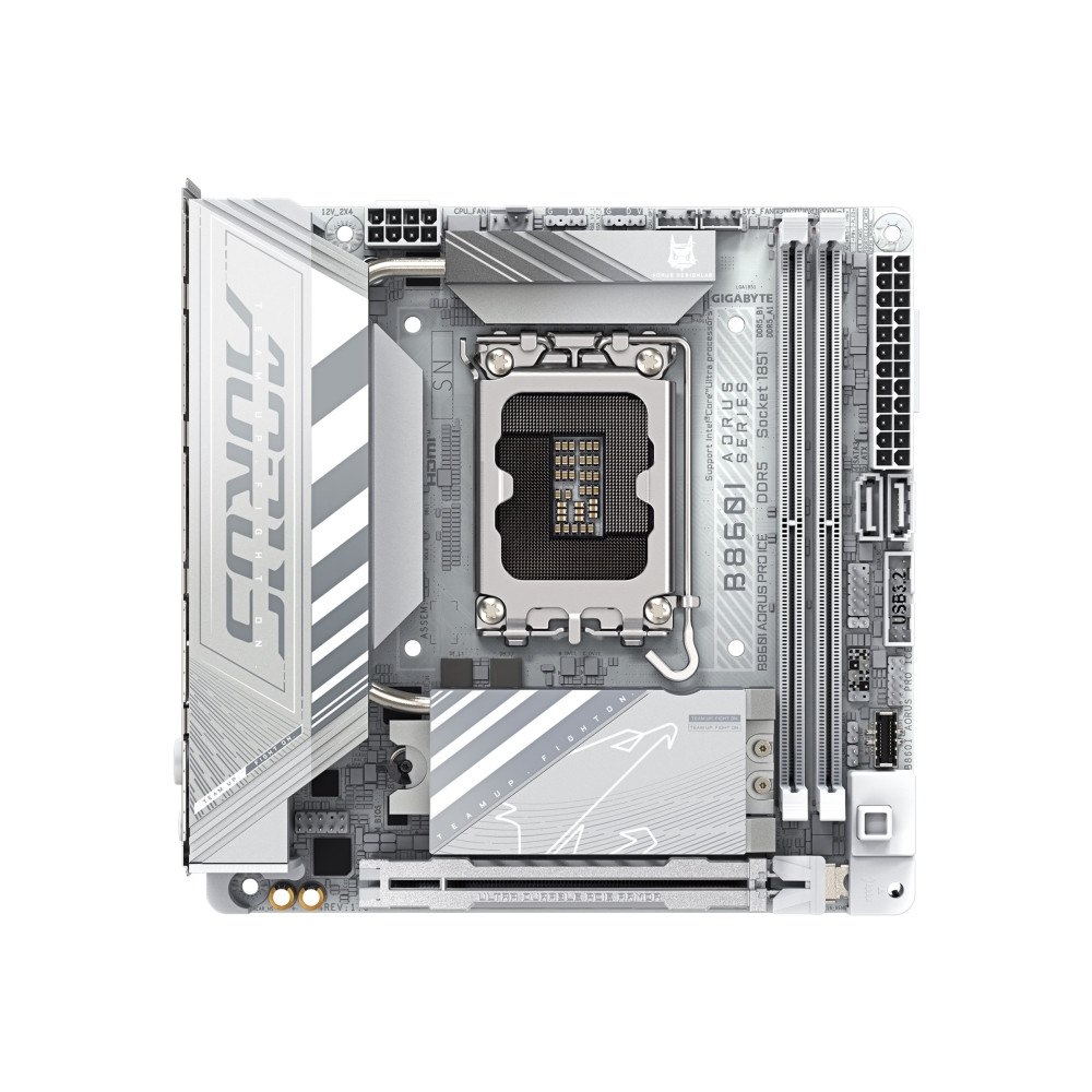 Gigabyte Technology AORUS B860I PRO ICE - moderkort - mini ITX - LGA1851-uttag - B860