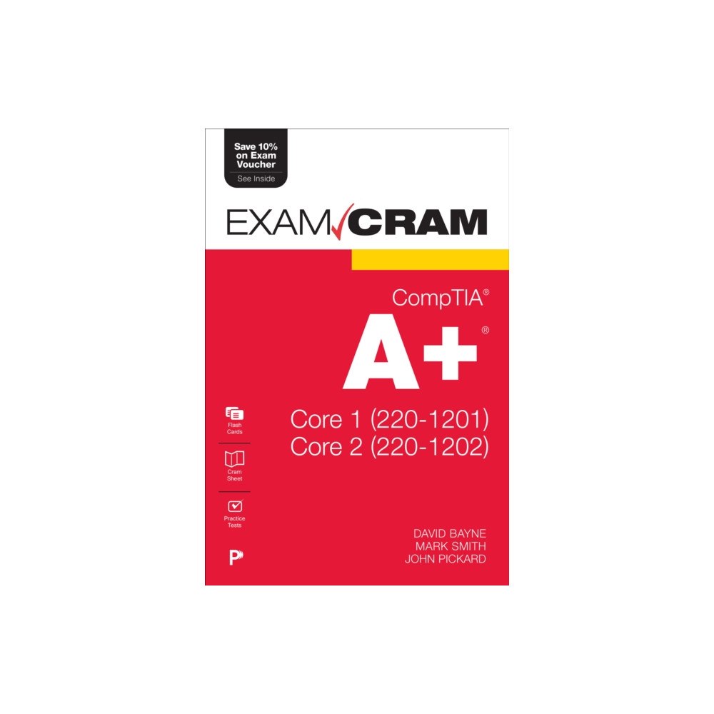 Pearson Education (US) CompTIA A+ Core 1 (220-1201) and Core 2 (220-1202) Exam Cram (häftad, eng)