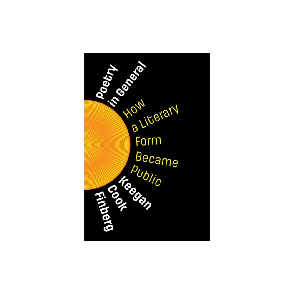 Columbia university press Poetry in General (häftad, eng)