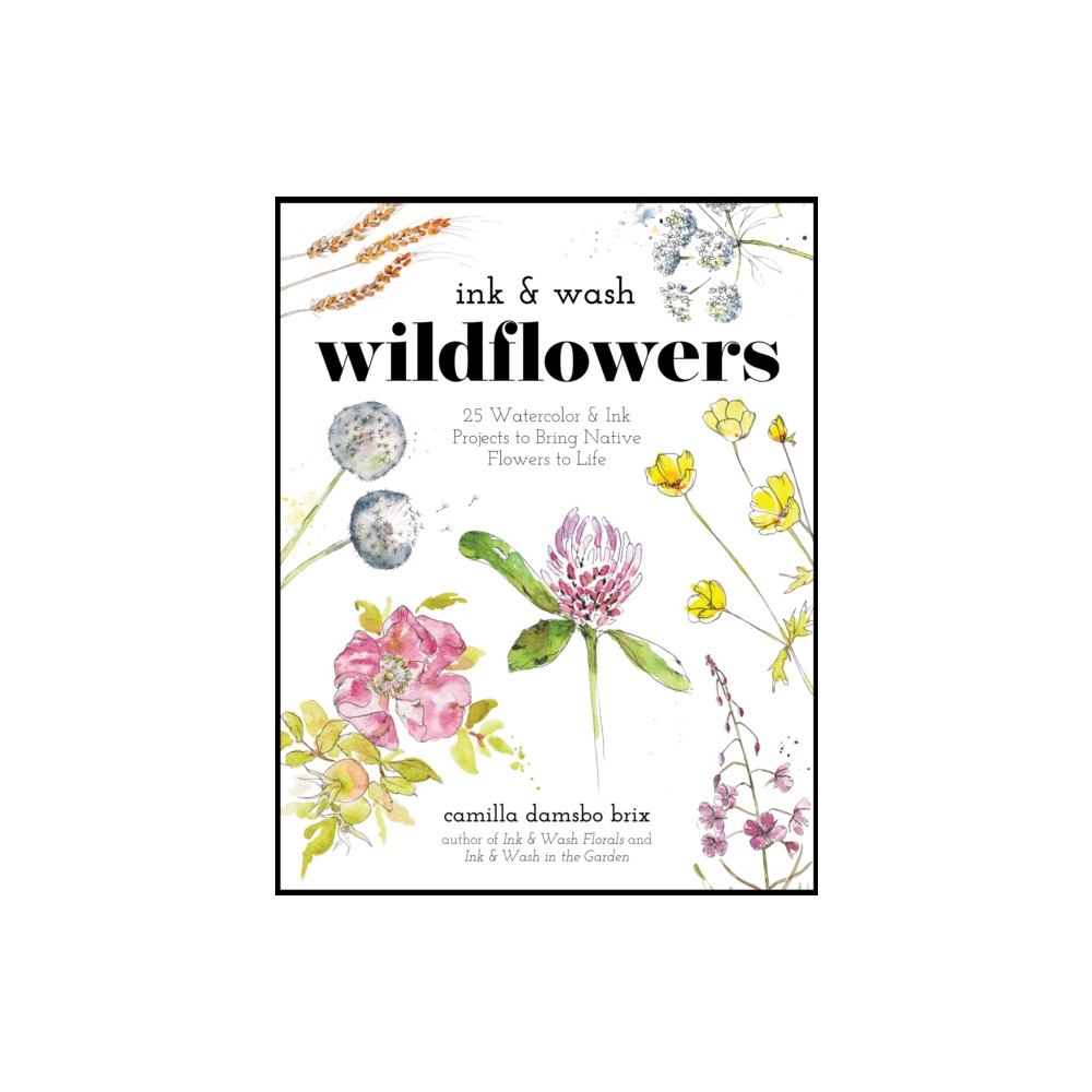 Page Street Publishing Co. Ink & Wash Wildflowers (häftad, eng)