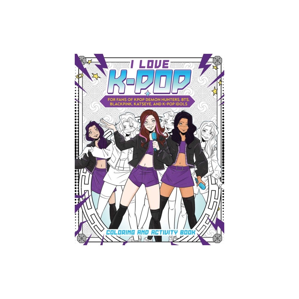 Reel Ink Press I Love K-pop Coloring and Activity Book (häftad, eng)