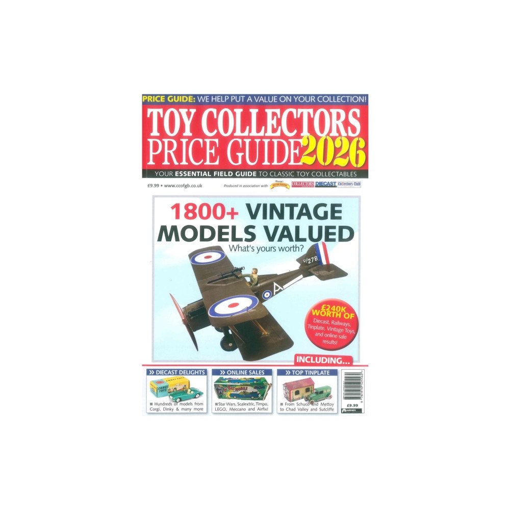 Warners Group Publications Toy Collectors Price Guide 2026 (häftad, eng)