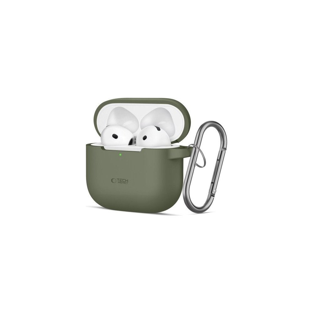 Tech-Protect Tech-Protect TECH-PROTECT SILICONE HOOK APPLE AIRPODS 4 OLIV...