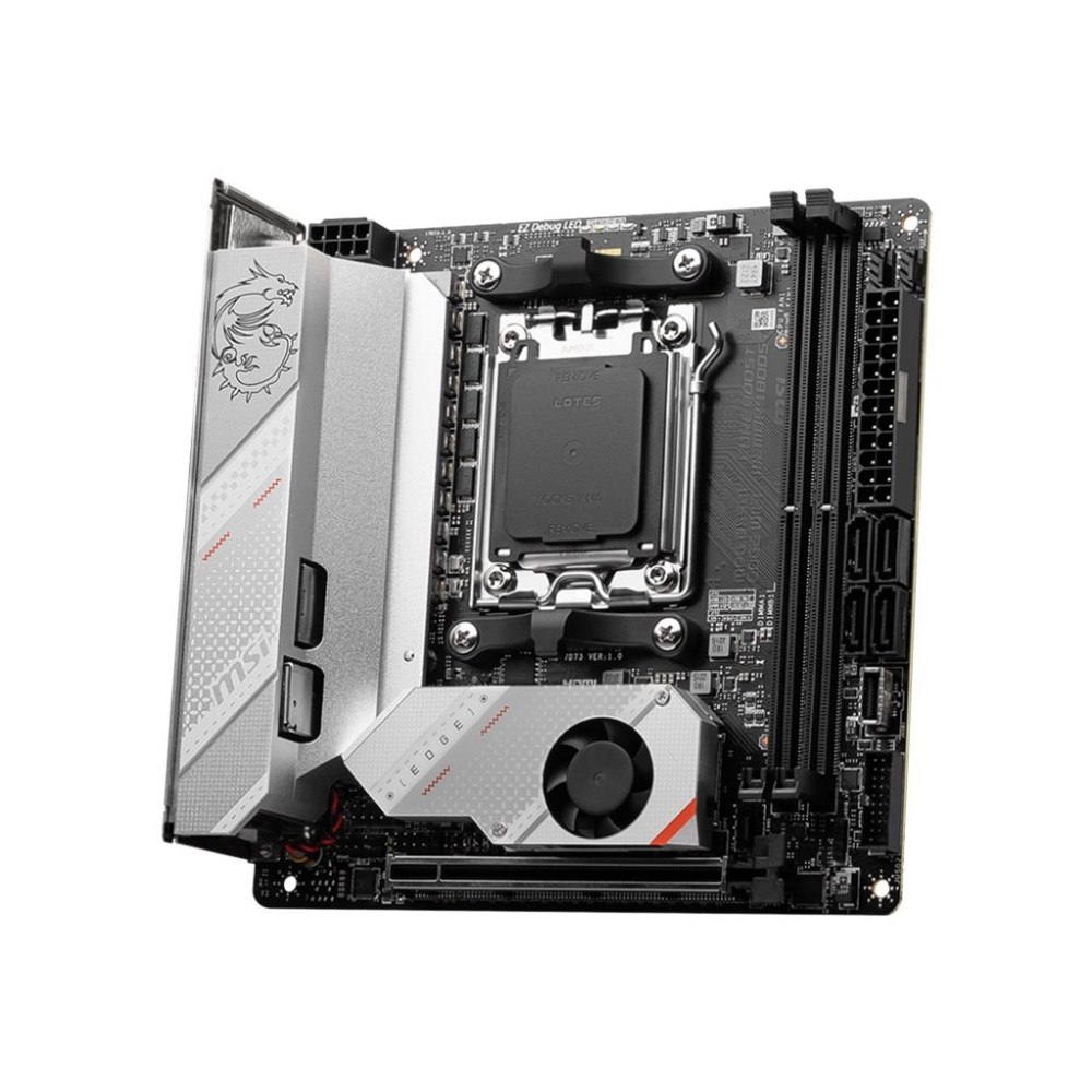 MSI MSI MPG B650I EDGE WIFI - moderkort - mini ITX - Socket AM5 - AMD B650