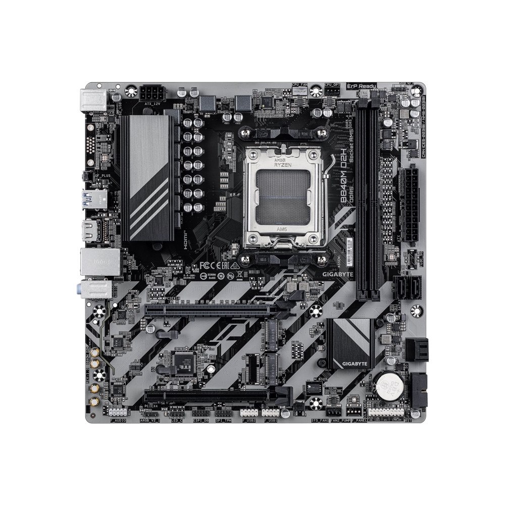 Gigabyte Technology Gigabyte B840M D2H - moderkort - micro ATX - Socket AM5 - AMD B840