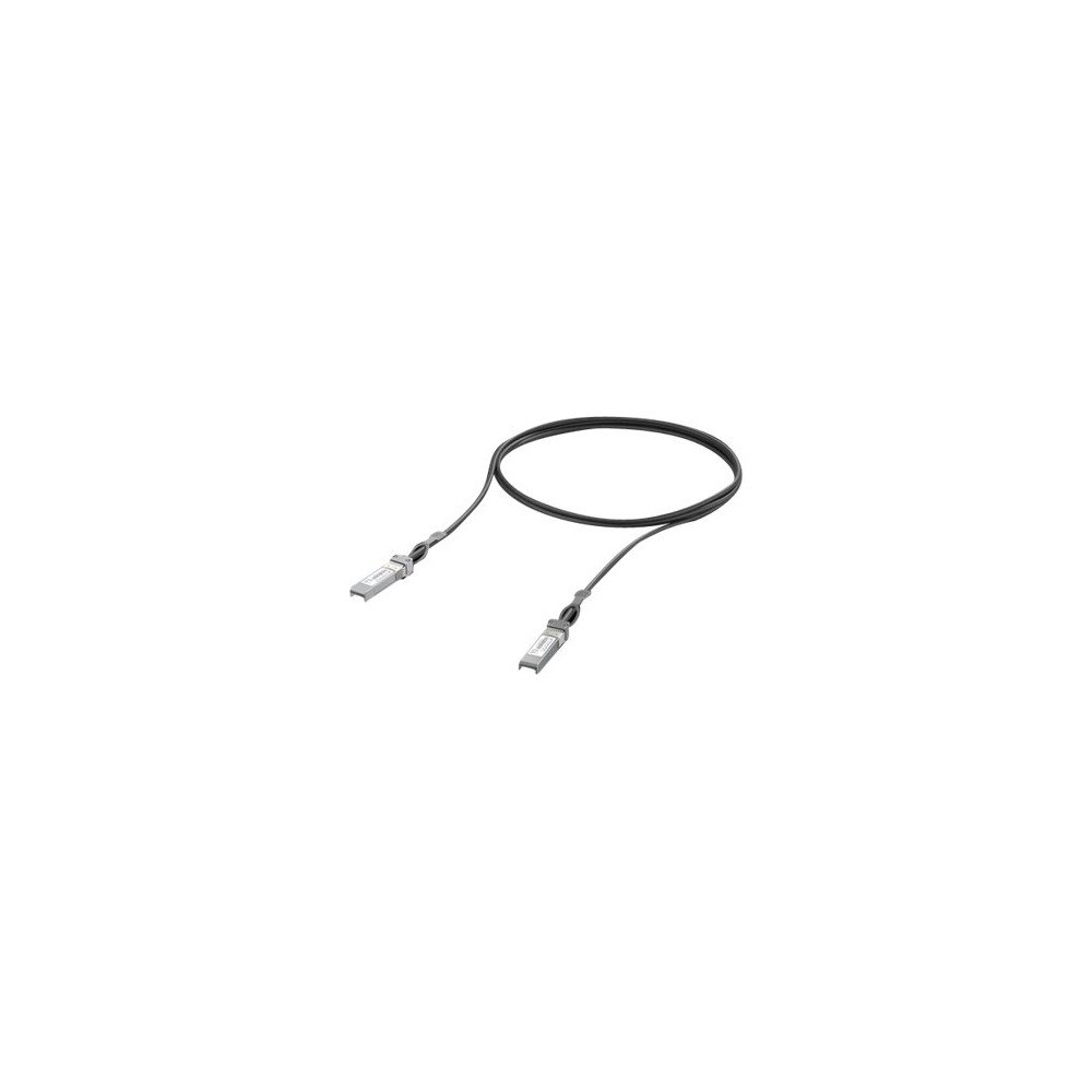 Ubiquiti Ubiquiti 10GBase direktkopplingskabel - 1 m - svart